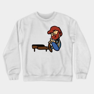 Brent and Peanuts mashup (Gratenuts) Crewneck Sweatshirt